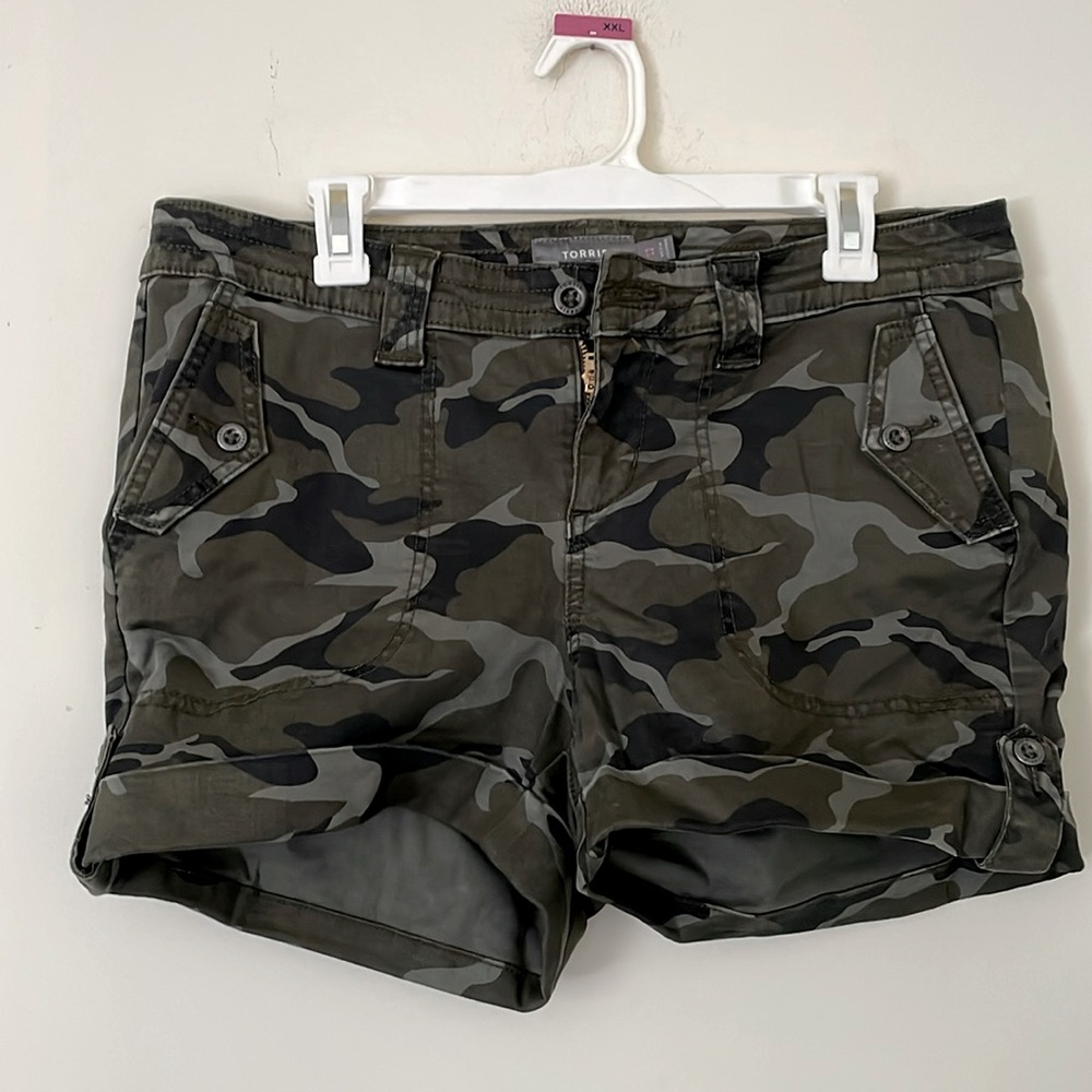 Torrid Camouflage Shorts